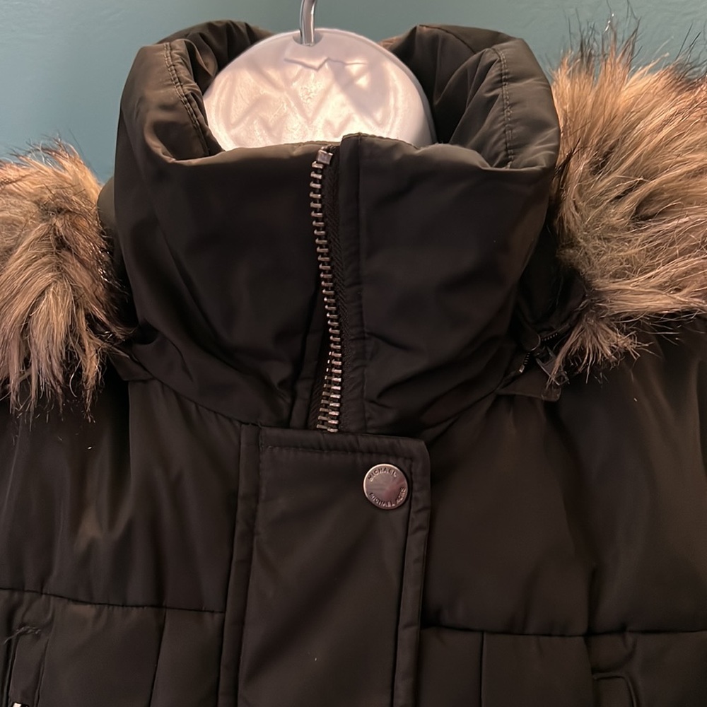 Michael Kors Green Down-filled Puffer Coat, XS - Picture 4 of 7